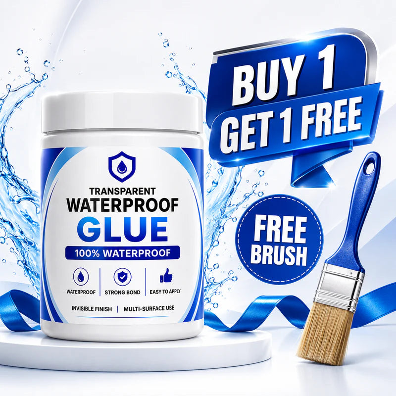 Transparent Waterproof Glue + Free Brush